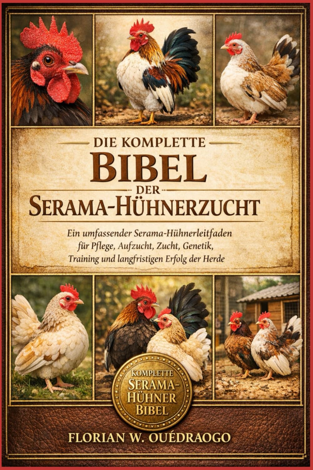 DIE KOMPLETTE BIBEL DER SERAMA-HÜHNERZUCHT: Ein umfassender Serama-Hühnerleitfaden für Pflege, Aufzucht, Zucht, Genetik, Training und langfristigen Erfolg der Herde
