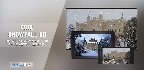queda de neve legal grátis HD - decore seu quarto com belas paisagens na sua TV HDR 4K, TV 8K e disp