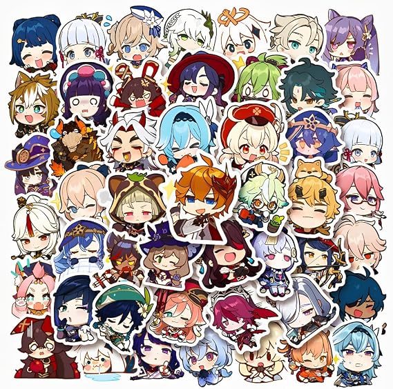 Stickers for Notebook Computer Phone Decoration 50 Pieces