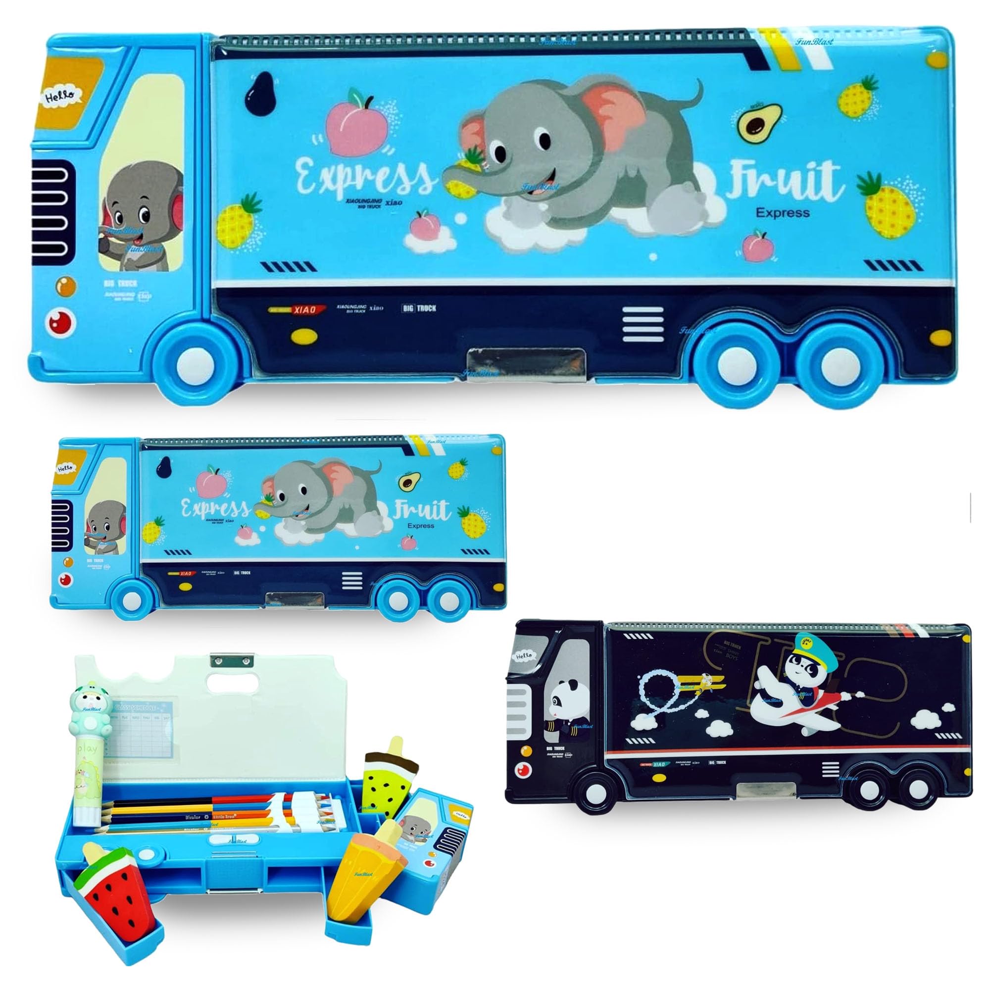 FunBlast Magnetic Pencil Case with Sharpener – Unicorn Pencil Box with Wheel for Kids, Pen & Pencil Case for Girls, Stylish Pencil Box for Boys and Girls, Return Gift for Kids (B09QMG33Z9) Amazon Price History, Amazon Price Tracker