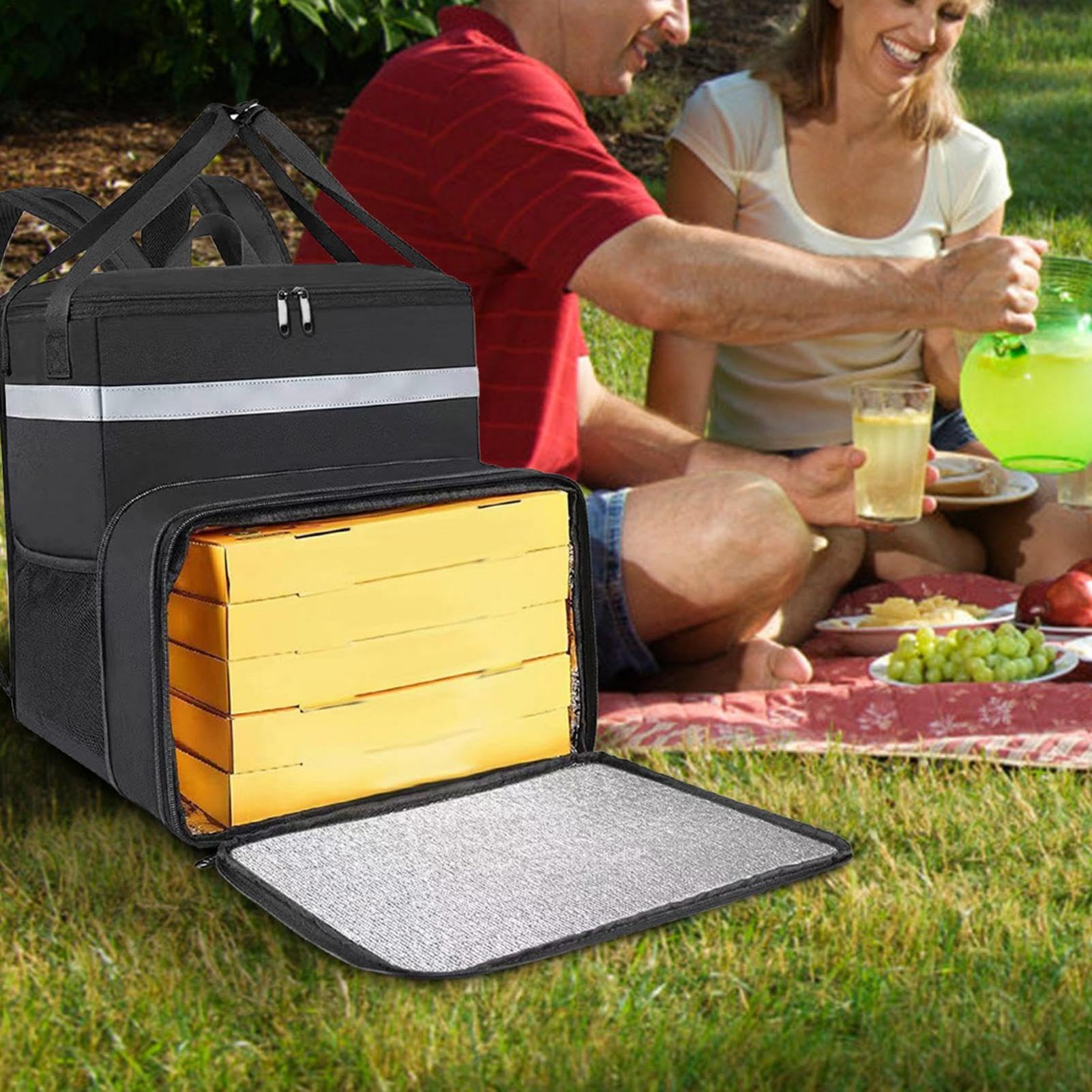 Zaino da campeggio isotermico, zaino da picnic raffreddante, con | regolabile, frigorifero termico portatile, leggero e resistente all'acqua per pic-nic, campeggio, spiaggia, viaggi