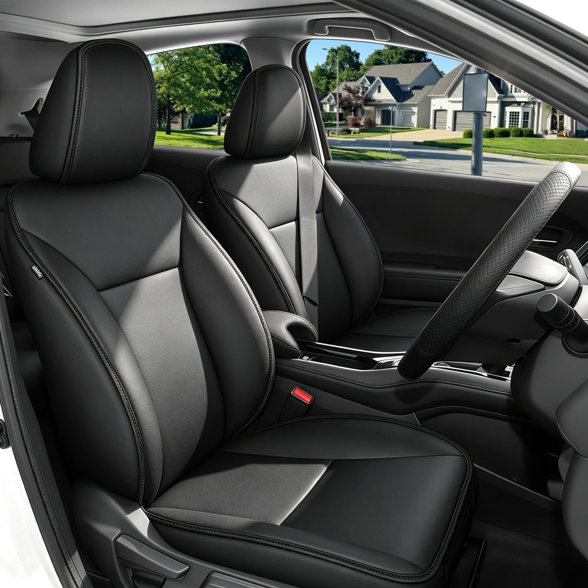 TTX LIGHTING Custom Fit for Honda HR-V/HRV Seat Covers 2016-2021 5-Seats
