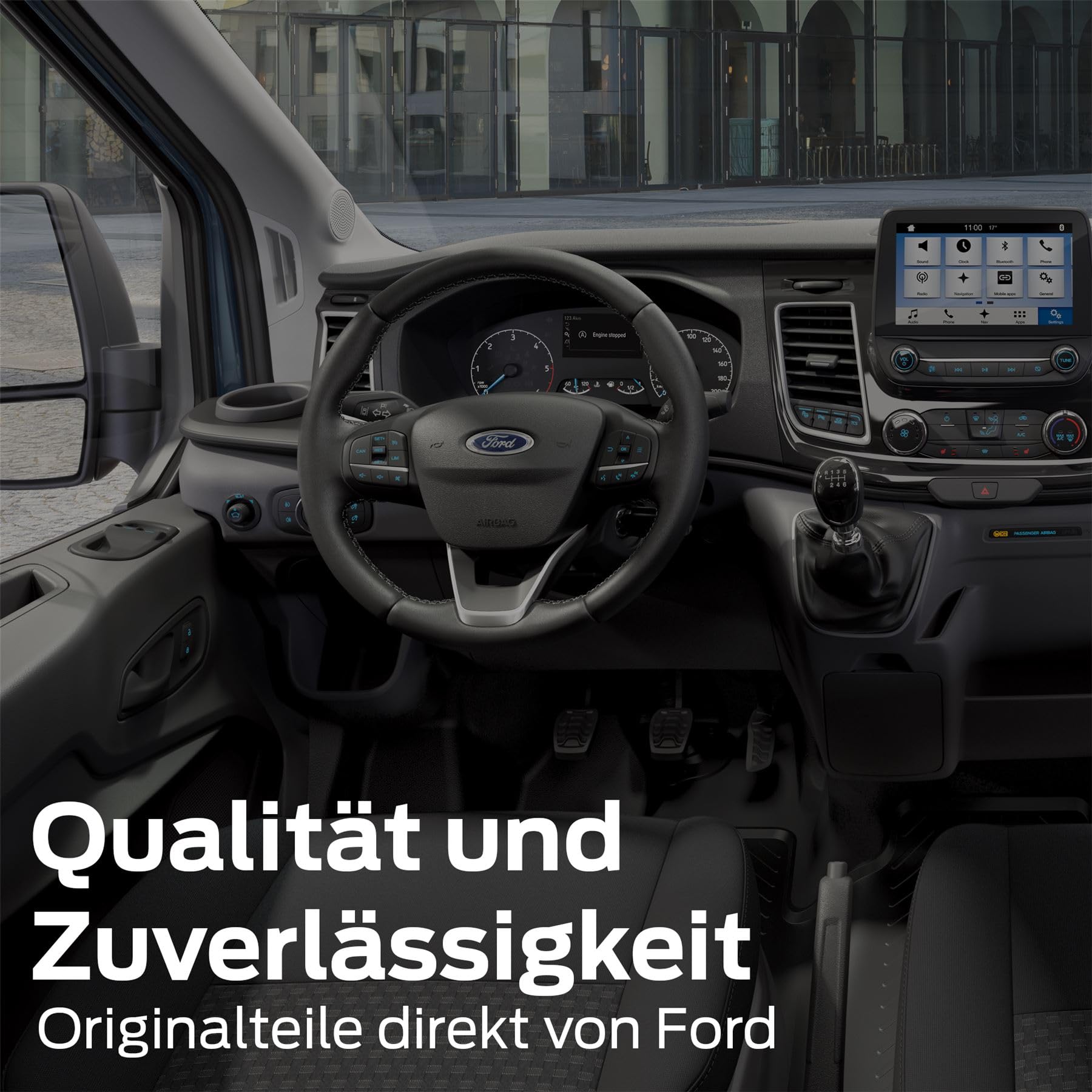 Original Ford Transit/Tourneo Connect ab 2022 Dachreling Silber 2710170