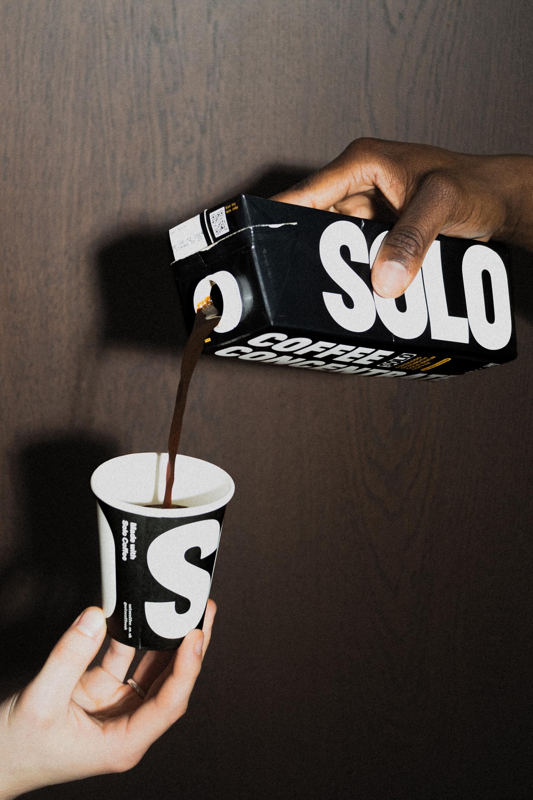 Solo Coffee - Cold Brew Kaffeekonzentrat, Espressostärke, Instantkaffee in Barista-Qualität, Eiskaffee und Espresso Martini-Mix, natürlich, 1 l, 20 doppelte Shots