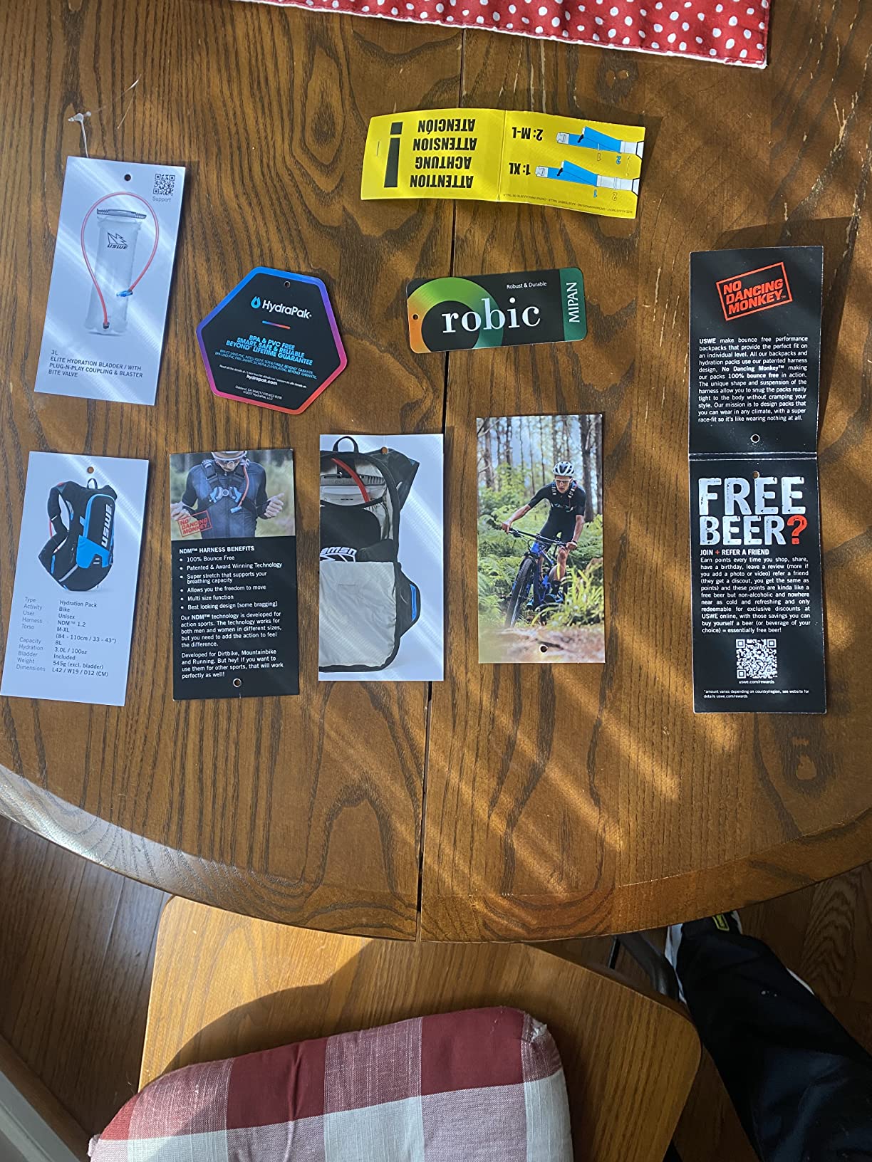 25/mo Finance USWE MTB Hydro Hydration Pack with Hydration Bladder