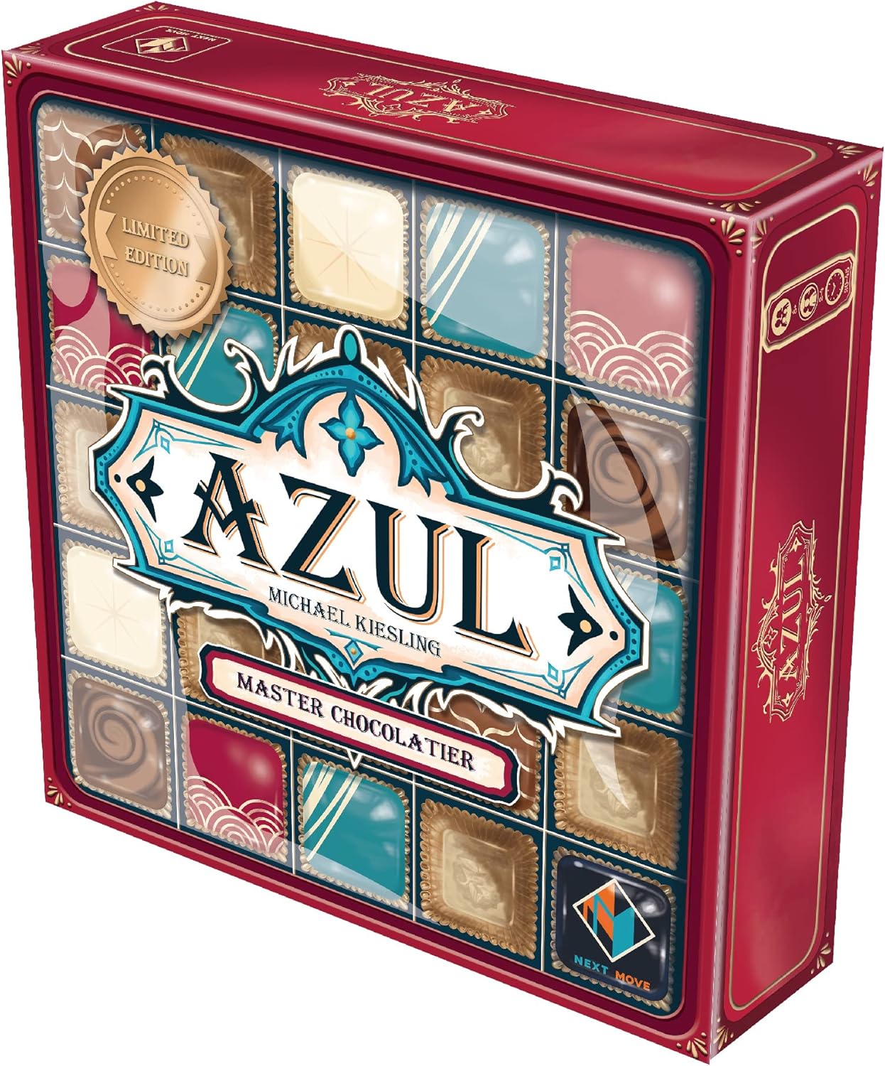 Azul Board Game - Strategic Tile-Placement Game for Family Fun, Great Game for Kids and Adults, Ages 8+, 2-4 Players, 30-45 Minute Playtime, Made by Next Move Games Azul Board Game - Strategic Tile-Placement Game for Family Fun, Great Game for Kids and Adults, Ages 8+, 2-4 Players, 30-45 Minute Playtime, Made by Next Move Games