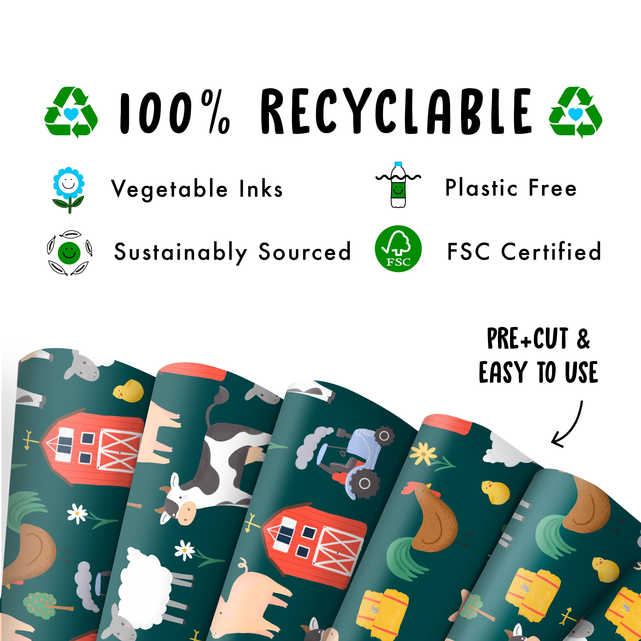 Carta Da Regalo Central 23 - Design Cavalli, 6 Fogli Con Adesivi - Foto 6