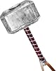 Logest Halloween Hammer Cosplay - Small and Large Available Lightweight PU Foam Hammer - Perfect Replica with Textured Detailing - Ideal Costume Prop for Dress-up Great Gift for Birthday