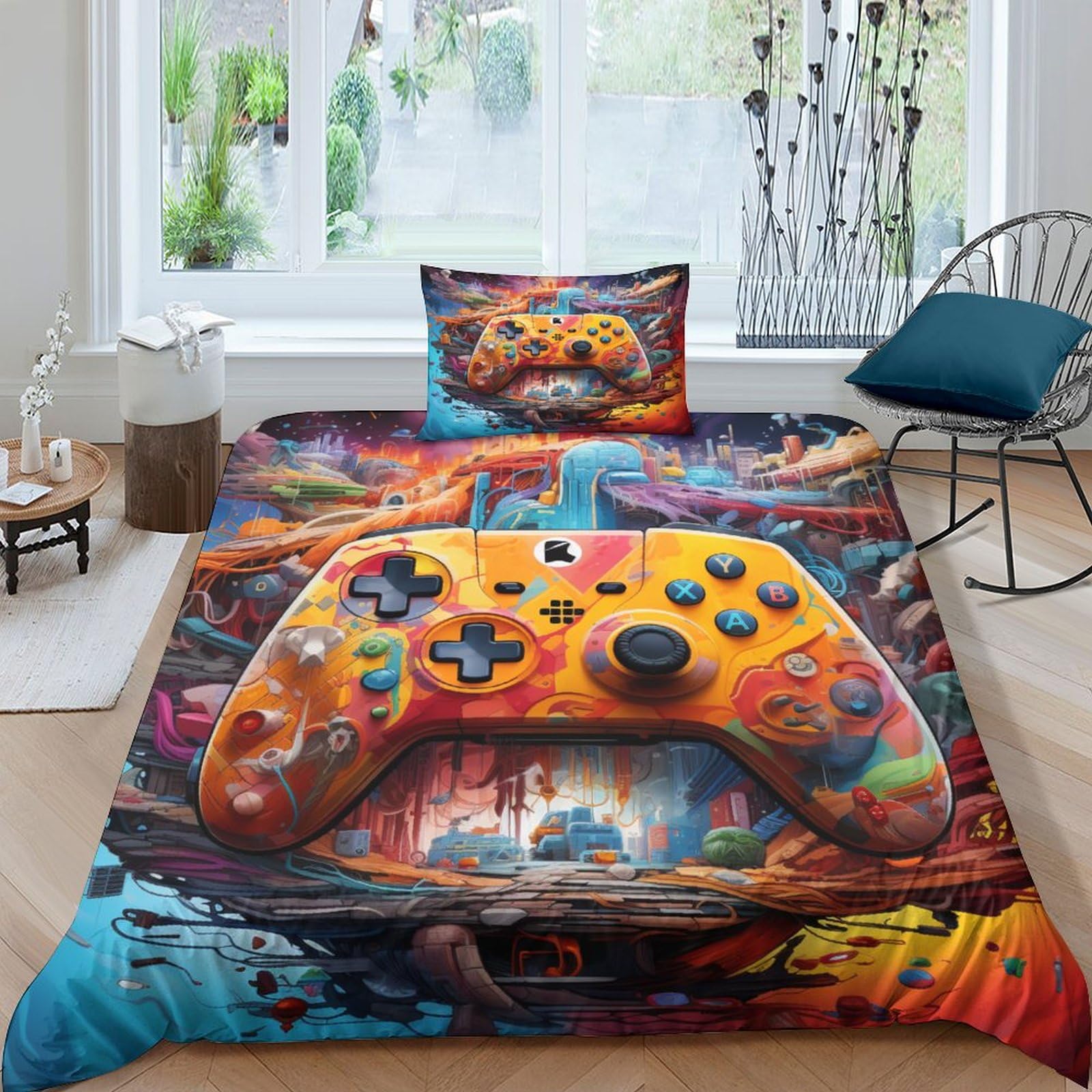 Housse de couette style apocalyptique pour métamorphoser la chambre de votre ado