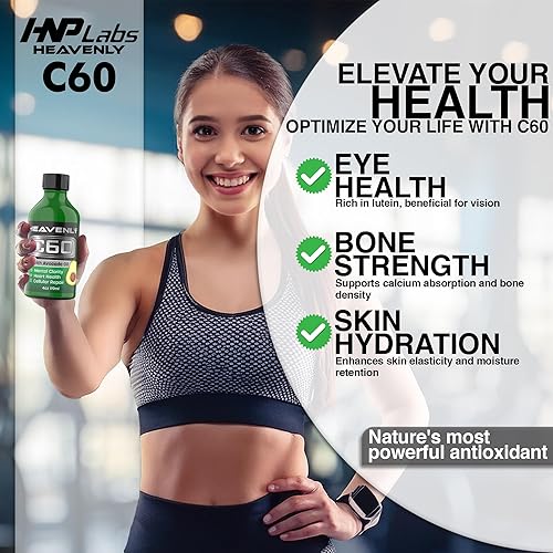 Miniatura 4 de HNP Labs Aceite de aguacate C60 orgánico prensado en frío  Aumenta la energía, claridad mental, disminuye el envejecimiento de forma natural y