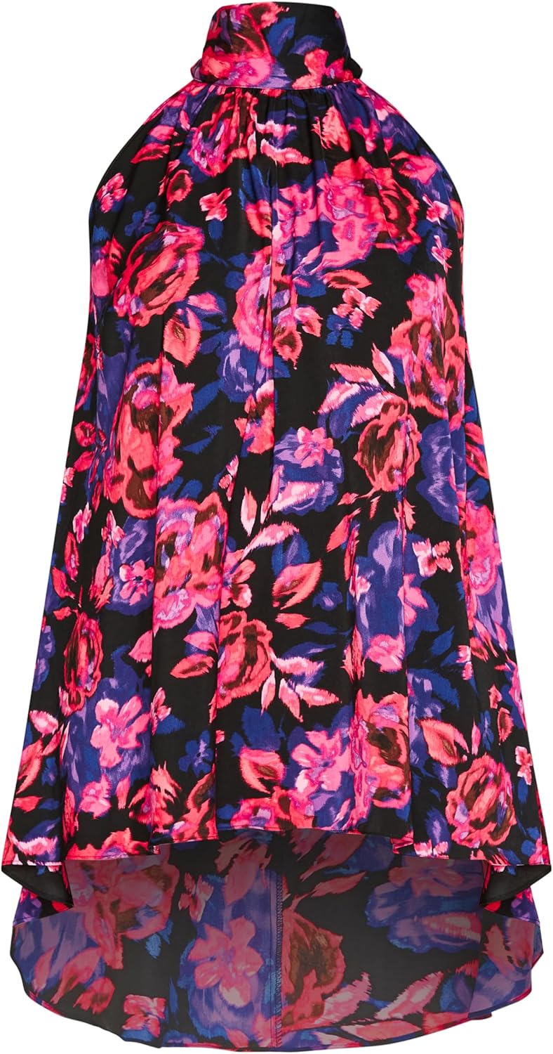 City Chic レディース アパレル シティ シック プラスサイズ キャミ ハイローシャイン オールシーズン使える ベーシック ブラトップ  カップ付き キャミソール インナー レディース 無地 綿混 | SHIROHATO(白鳩) [City Chic] キャミソールシャツ City  Chic Plus Size Cami ... CITY CHIC レディース Hi Lo Shine プリントチュニック