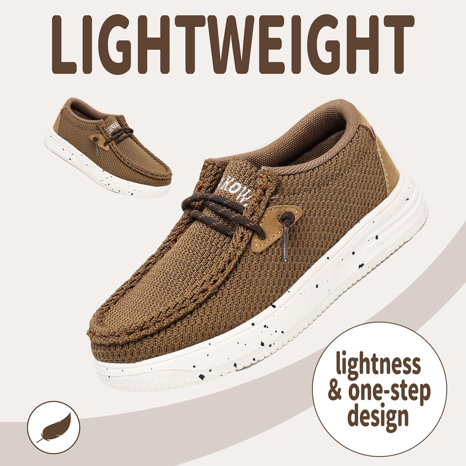 Apakowa Kids Boys Girls Loafers Slip-On Casual Walking Shoes Comfortable & Lightweight (Toddler/Little Kid/Big Kid) - Image 4