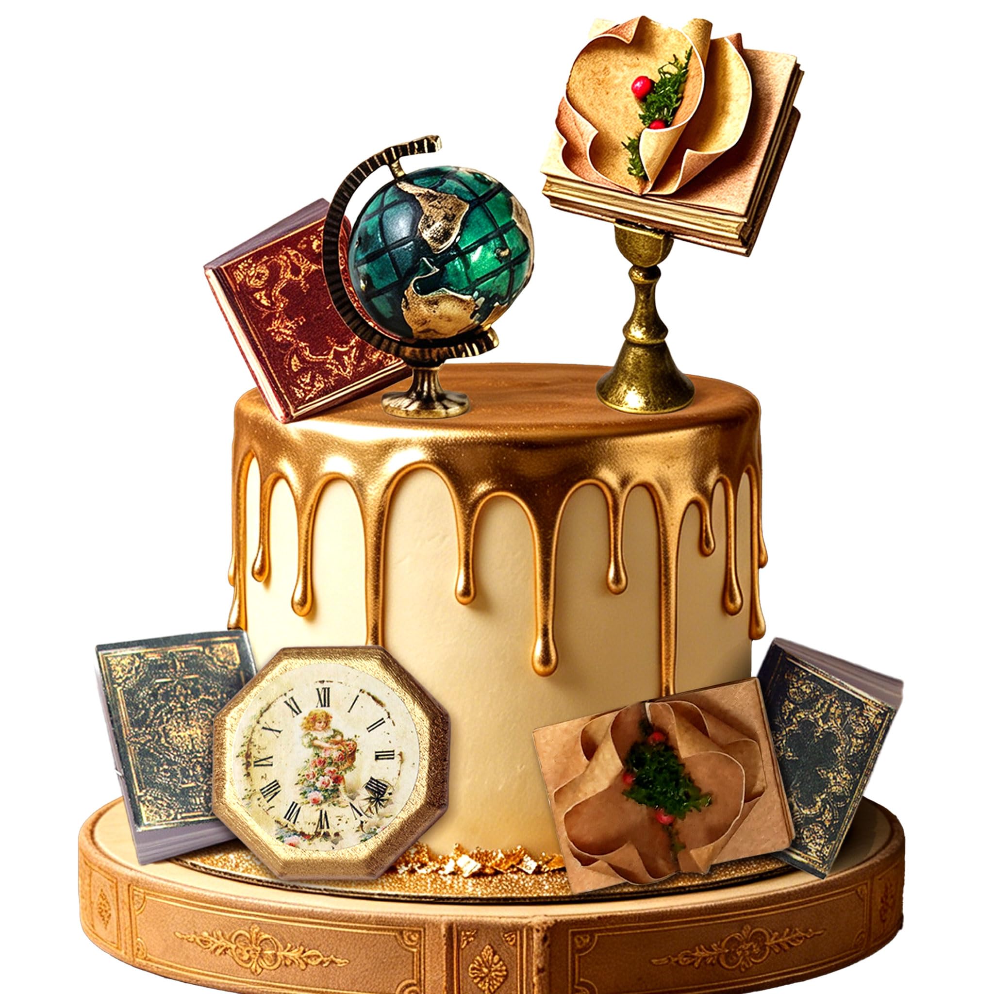 Book Club Cake Topper Book Themed Party Decorations Books Club Cake Decorations Library Reading Birthday Party Supplies