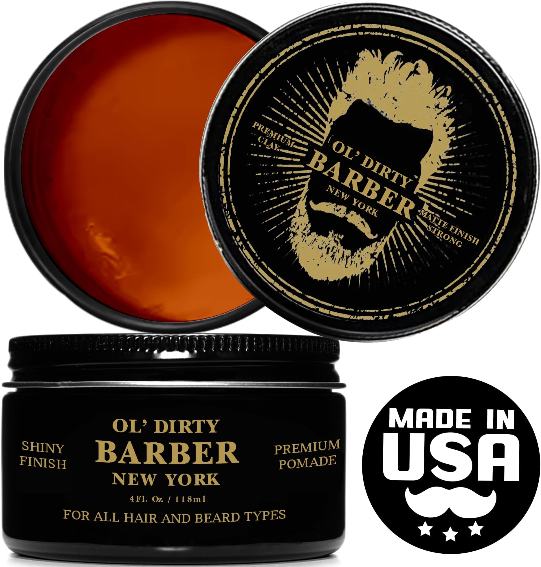 OL' DIRTY BARBER NYC (SHINE) - HAIR POMADE FOR MAN (SHINE) 120ml