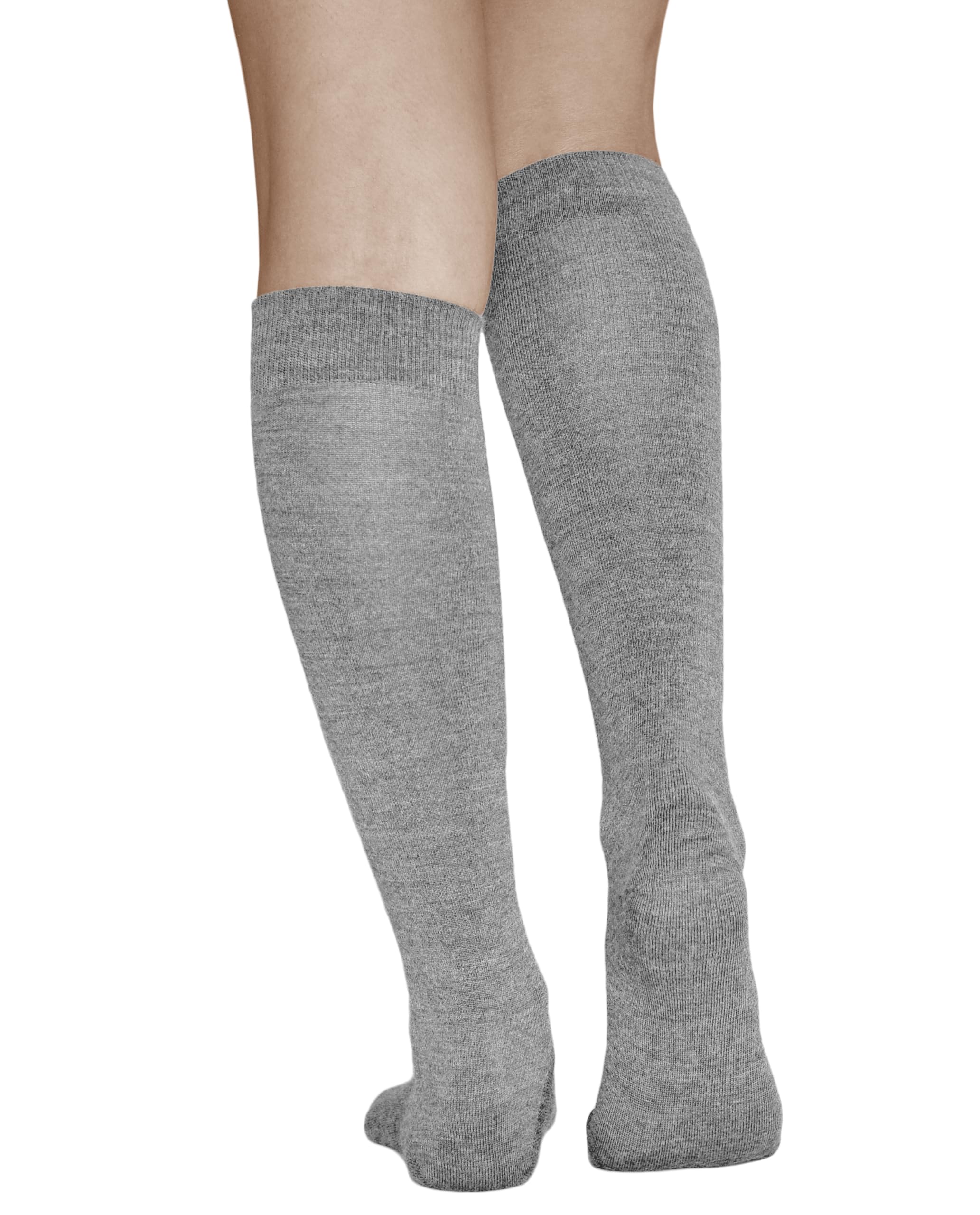 VITSOCKS Podkolanówki z WEŁNY MERINO 80% Damskie Ciepłe na Zimę Wysokie Skarpetki do Kolan