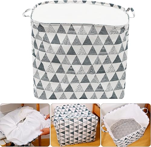 Miniatura 5 de Bolsa de almacenamiento de ropa de viaje con asa, bolsas de almacenamiento plegables para mantas, bolsa de lavandería, contenedores de