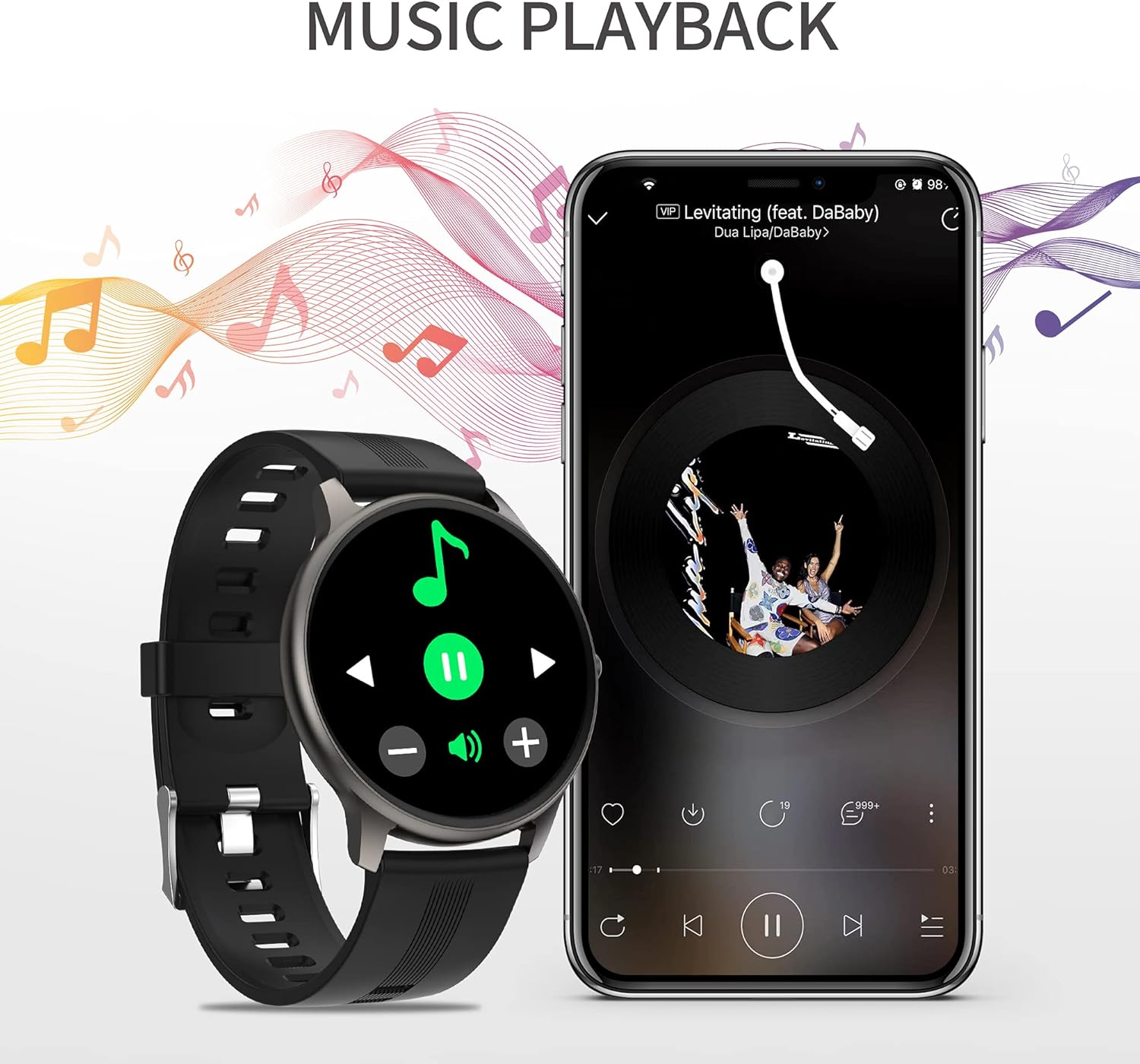 Uр Tо 40% оƒƒ Ultra Thin Smart Watch Full Touch Screen Fitness Tracker Heart Rate Blood Pressure Oxygen Monitor Bluetooth Smartwatches for Android iOS Pedometer Sleep Monitor