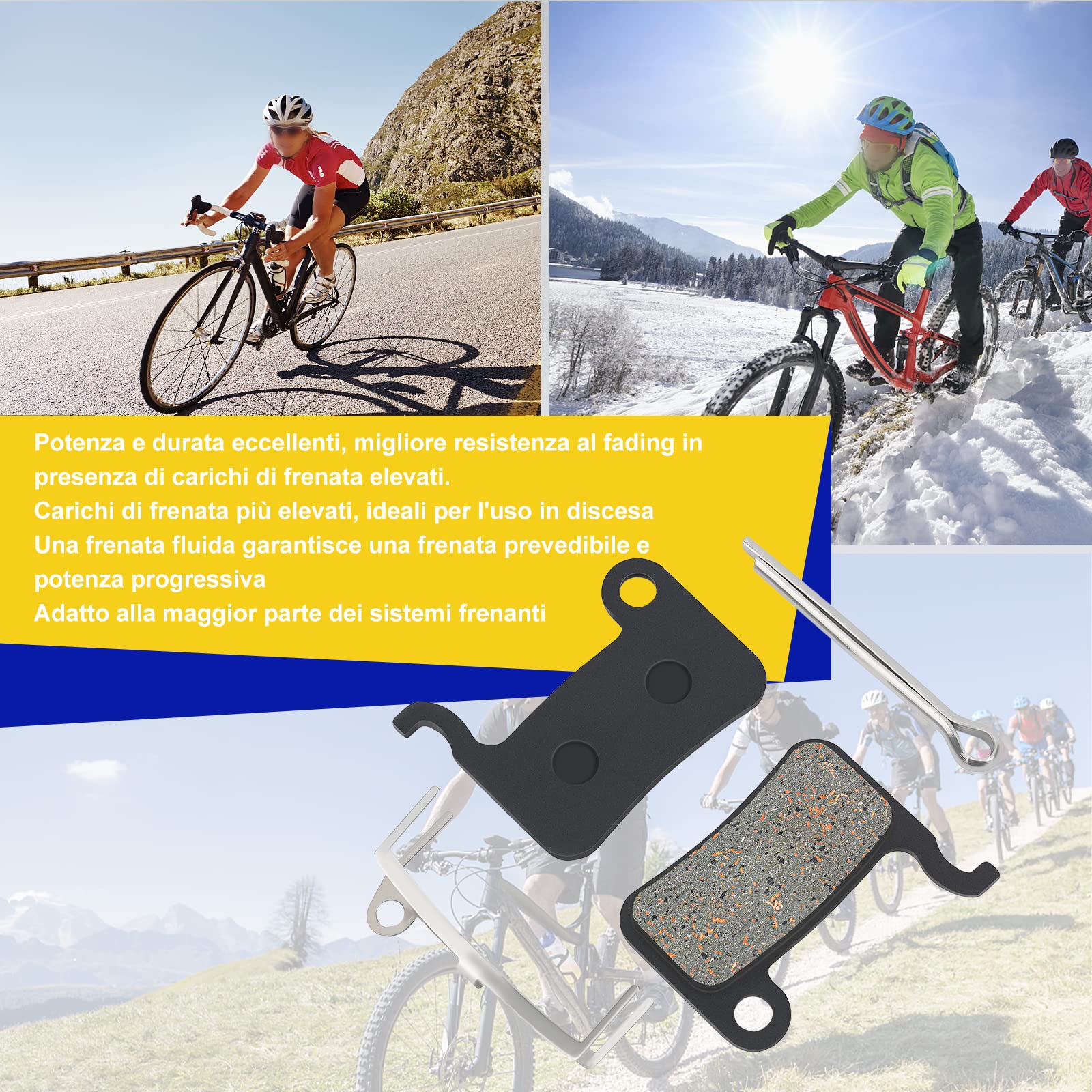 Pastiglie Freno A Disco In Metallo Shimano Per MTB - Compatibili XTR M975, M966, M965, Saint M800, XT M776, LX, Deore M06 - Foto 5