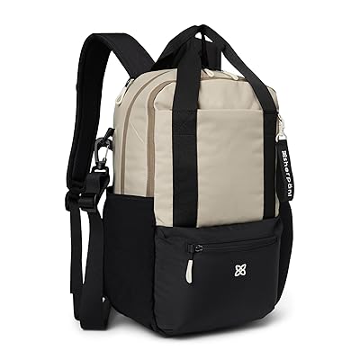 Sherpani Camden Backpack Bags Con Leche 1, Polyester