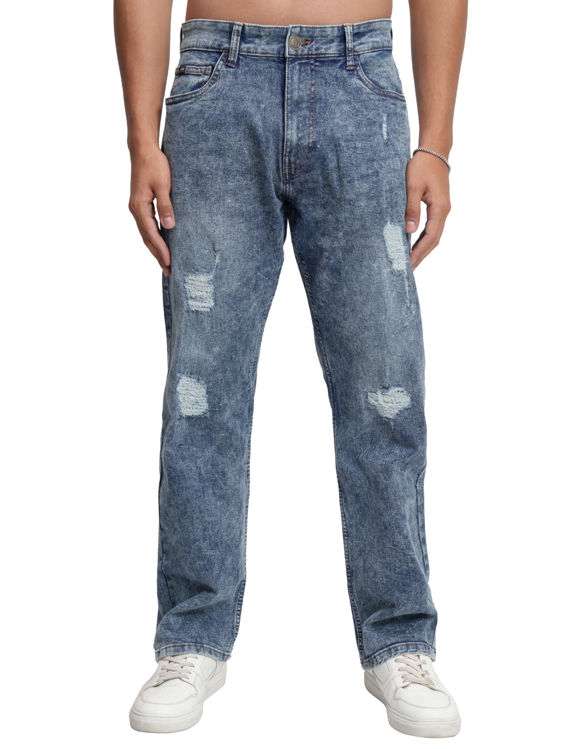 highlander Men's Straight Jeans-picture-22