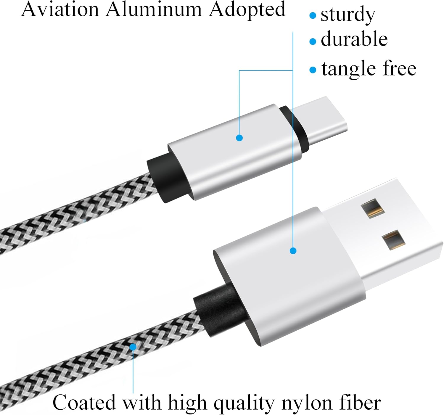 70% оƒƒ Evеrуthіng USB Type C Cable 3ft 3Pack by Ailun High Speed Type-C to USB A Sync and Charging Nylon Braided Cable for Galaxy S22,Galaxy S21,Galaxy s20 and More Smartphone Tablets Silver BlackGrey NOT Micro USB Blасk Frіdау Sаlе 2022 USB Type C Cable 3ft 3Pack by Ailun High Speed Type-C to USB A Sync and Charging Nylon Braided Cable for Galaxy S22,Galaxy S21,Galaxy s20 and More Smartphone Tablets Silver BlackGrey NOT Micro USB