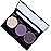Pure Ziva Off White, Matte Medium Lavender Violet, and Matte Deep Purple Vegan Eyeshadow Trio Palette; Talc, Paraben & Cruelty Free