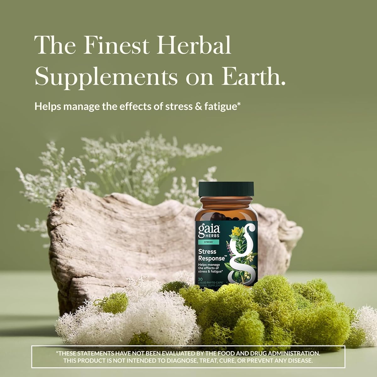 Gaia Herbs Stress Response Liquid Phyto-caps view 2
