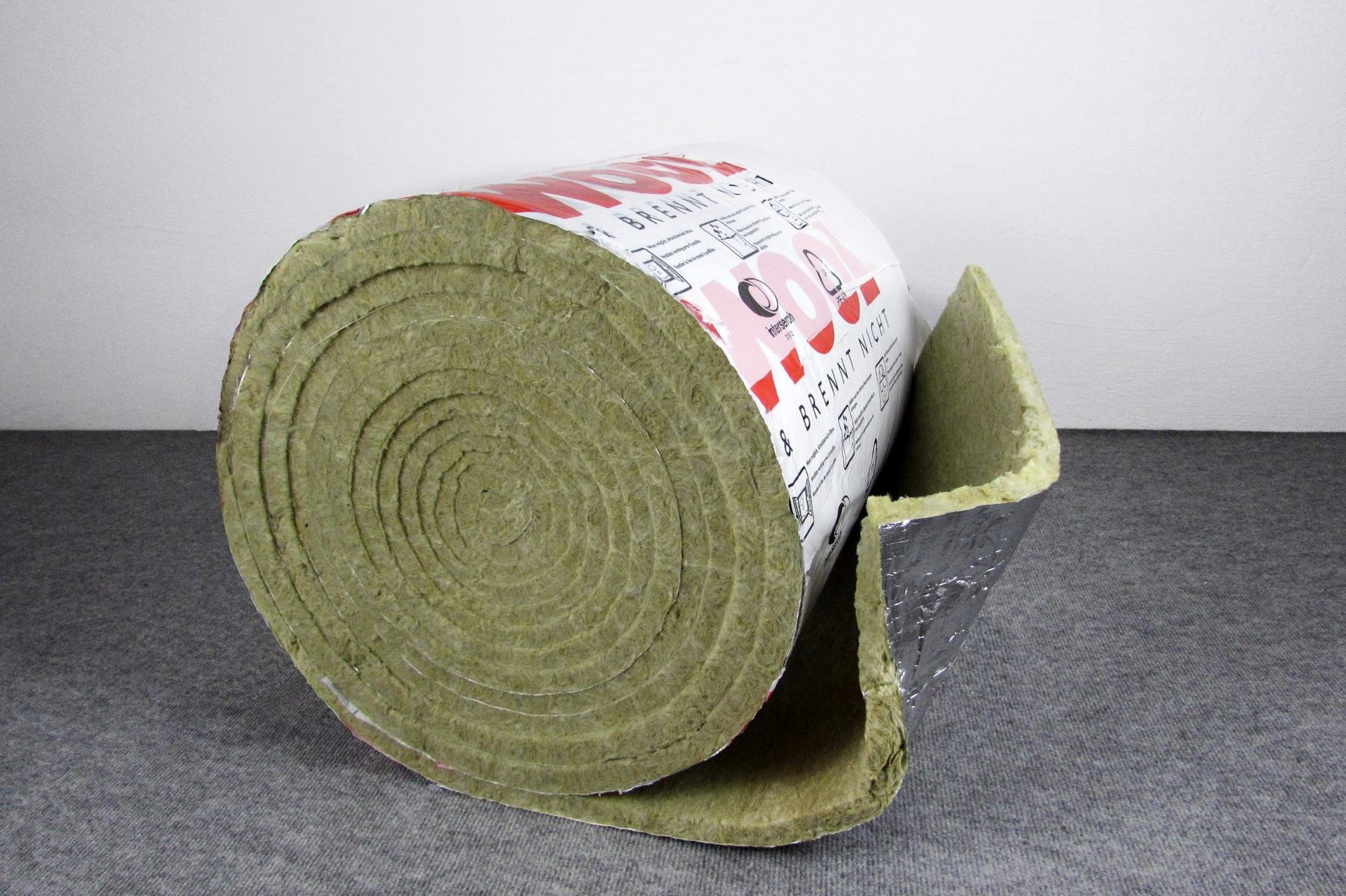 Rouleau de tapis en laine de roche Rockwool, 50 mm // 1,775m²