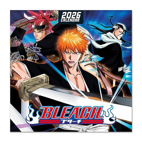Grupo Erik: Calendario 2026 da Muro Bleach Manga | Calendario