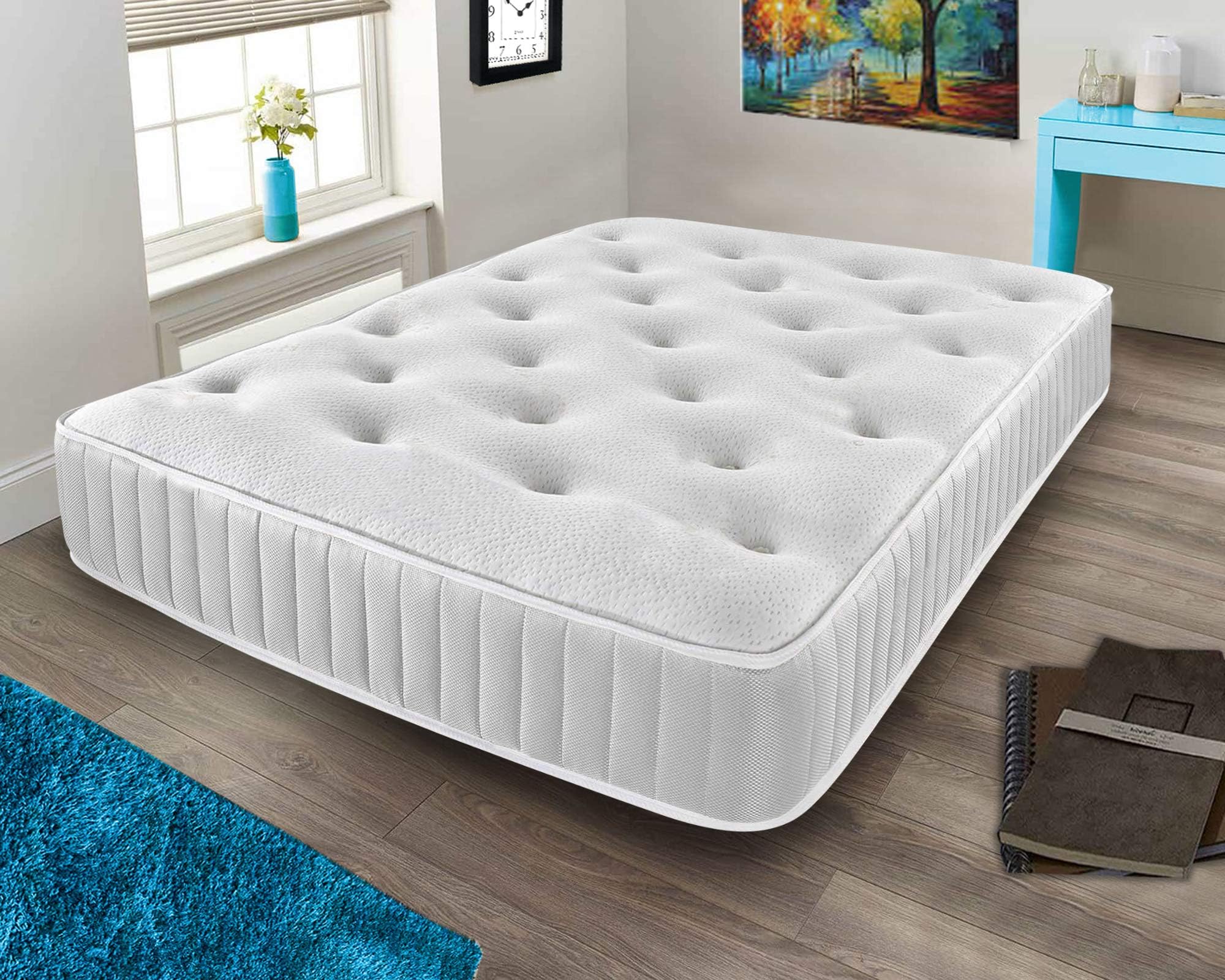 Comfy Memory Foam Bonnell 10" Mattress 5FT - Kingsize