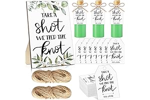 Geetery Wedding Decorations Sign and Gift Wrap Set: Your Perfect Tie the Knot Companion