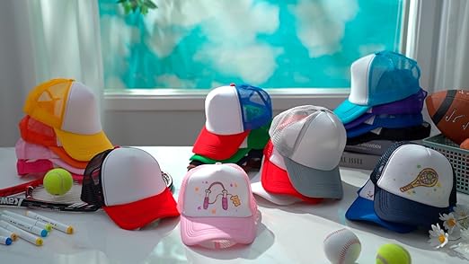 10 Gorras De Camionero En Blanco Para Sublimación, | Cuotas Sin Interés