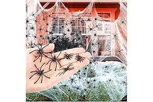 Gigantic Halloween Spider Web Decoration