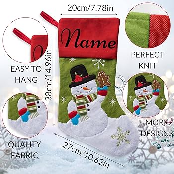 Amazon.com: Xsersao Christmas Stockings Personalized Set of