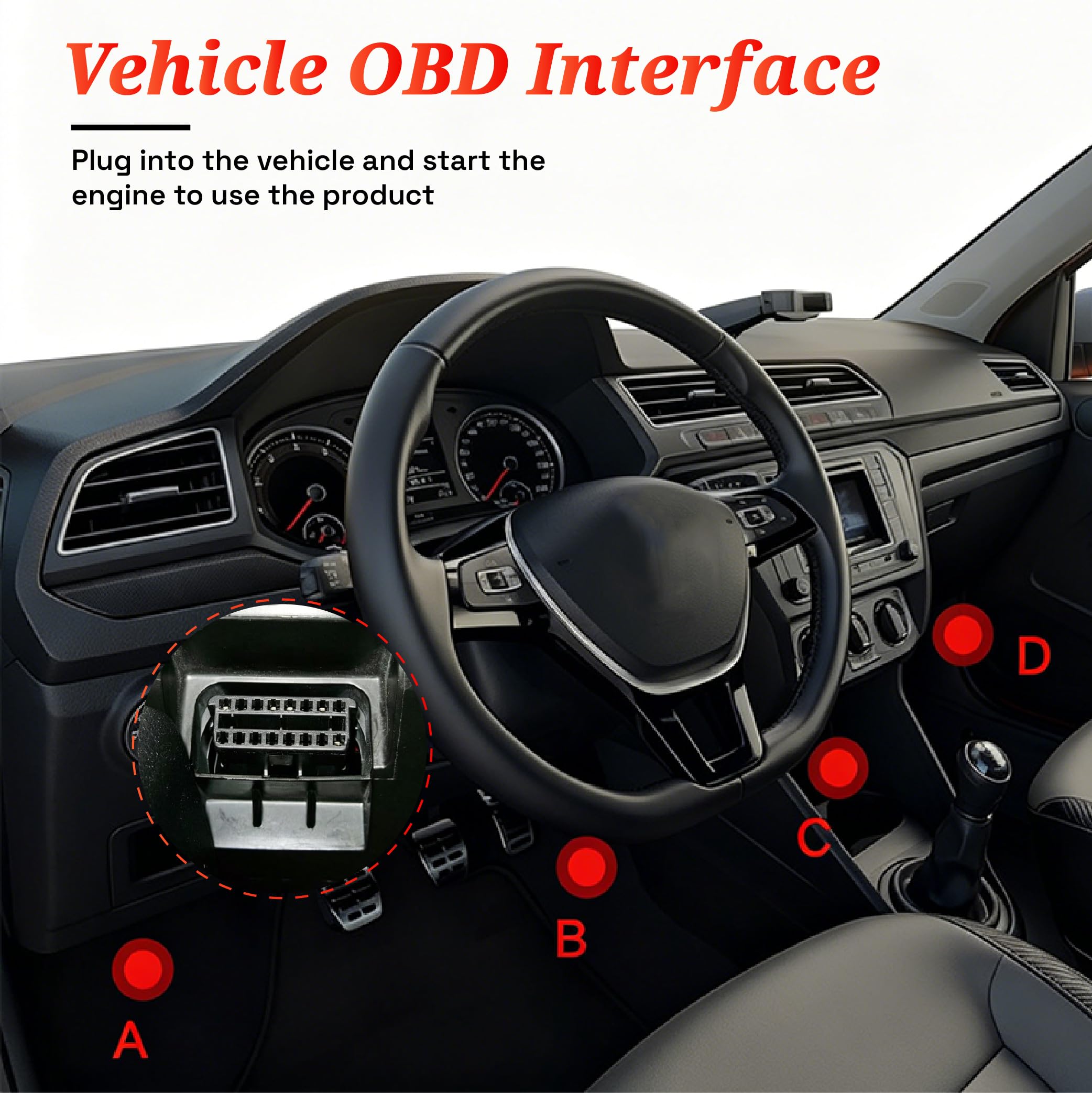 OBD2 Auto Diagnostica per Dacia Dokker Duster Jogger Extreme Logan MCV Nova Supernova 2000-2024, Lettore e Eraser Codici, Solo Cancellazione e Diagnosi Codici Errore, Nessuna Riprogrammazione