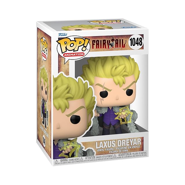 Funko Pop! Animation: Fairy Tail - Laxus Dreyar - Figura de Vinilo Coleccionable - Anime Fans