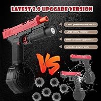 Vista 6 de 8 juguetes de gel, versión mejorada para X2 juguetes de gel con gafas y tambor, para juegos de Navidad y Pascua al aire libre, a partir de 14 años