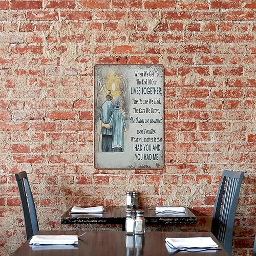 Miniatura 53 de Letreros creativos de lata con definición de agente inmobiliario, divertido letrero de metal retro para decoración de pared para el hogar, jardín