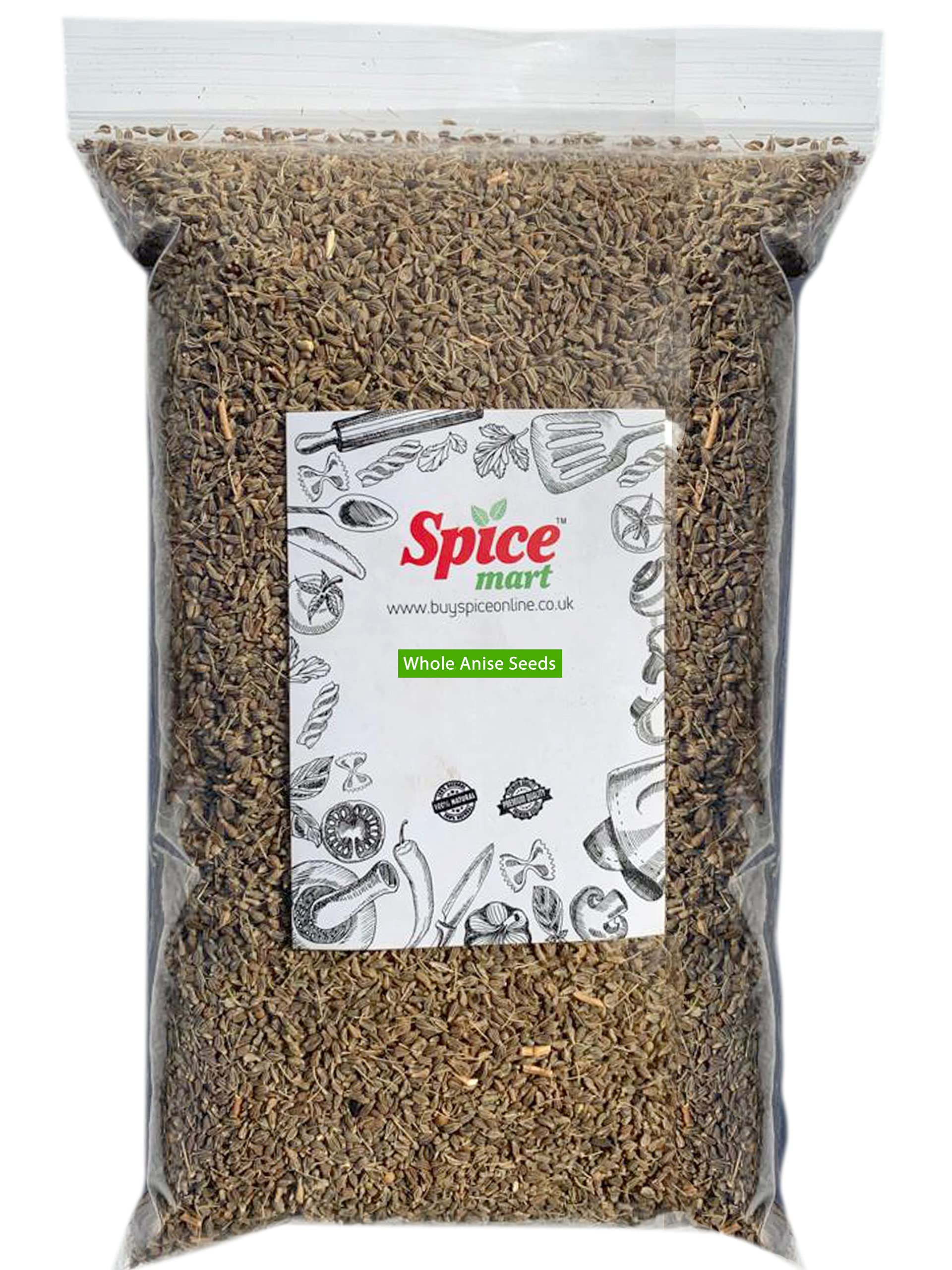 Sponsored Ad – Aniseed | Anise Seed Green Whole Premium Quality Free P&P 50g - 1.9kg (50g)