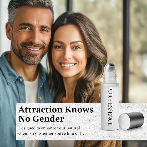 Miniatura 7 de Aceite esencial de feromonas Pure Essence, el aceite esencial con infusión de feromonas original, para hombres y mujeres, listo para la TSA. Aroma