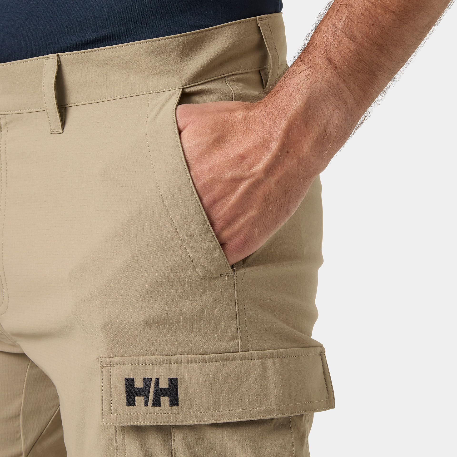 Helly Hansen Męskie szorty Hh Qd Cargo 28 cm, Pebble, 36
