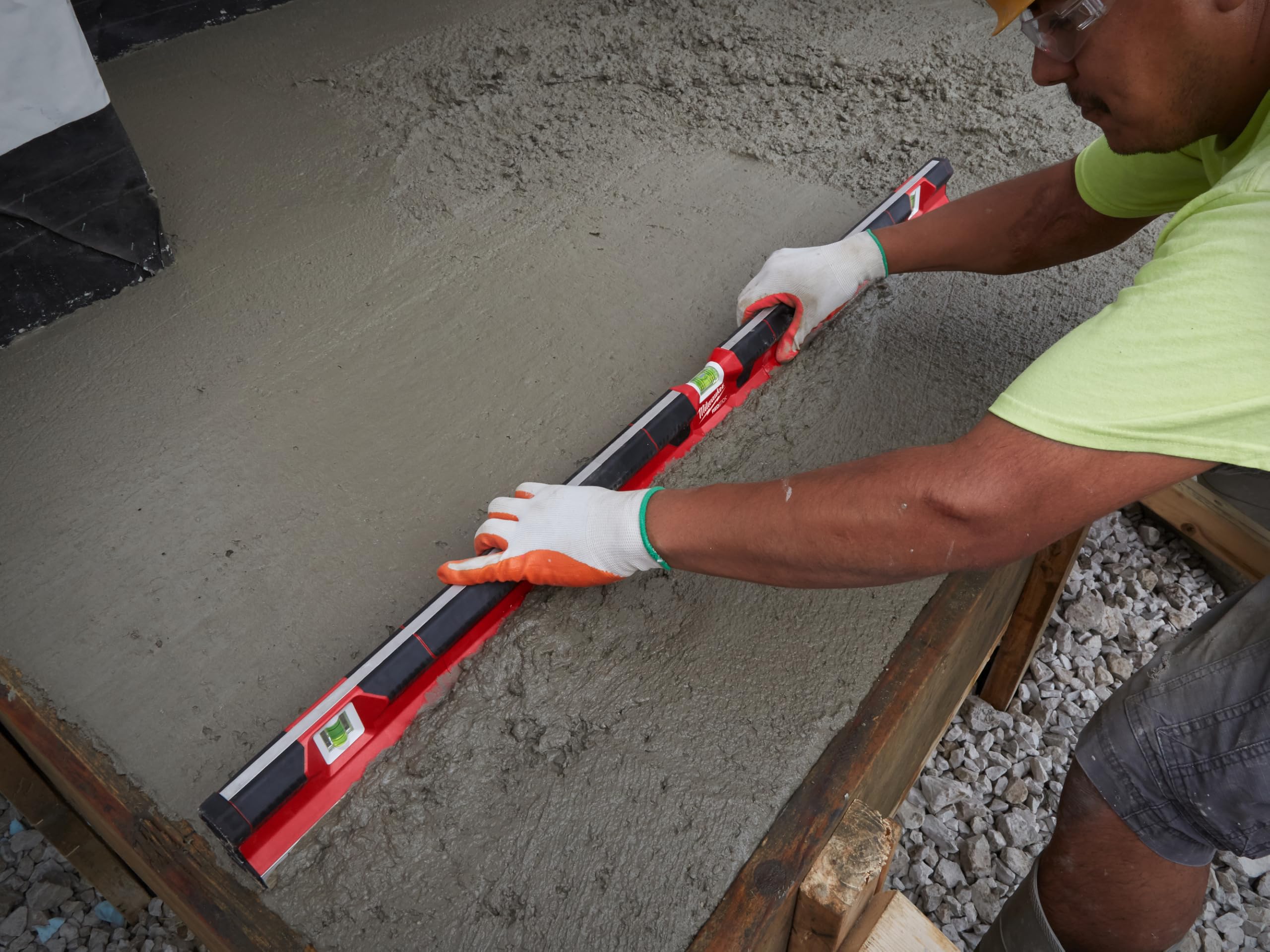 Milwaukee 4932459894 Nivel de Rastreado para REDSTICK Concreto, No Magnético, 120cm Longitud