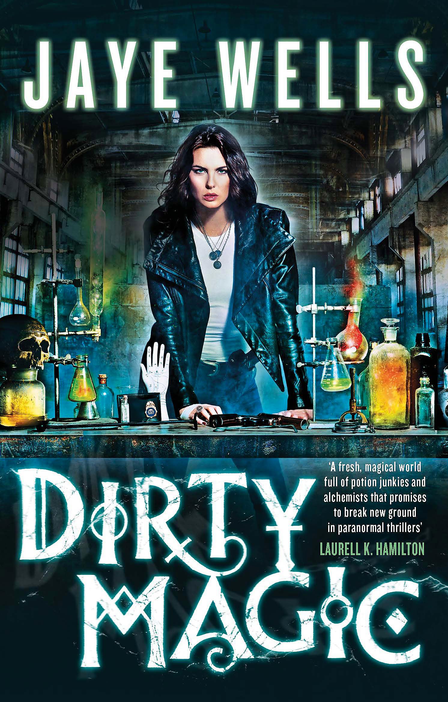 Jaye Wells Unisex Multicolor Dirty Magic Paperback Book