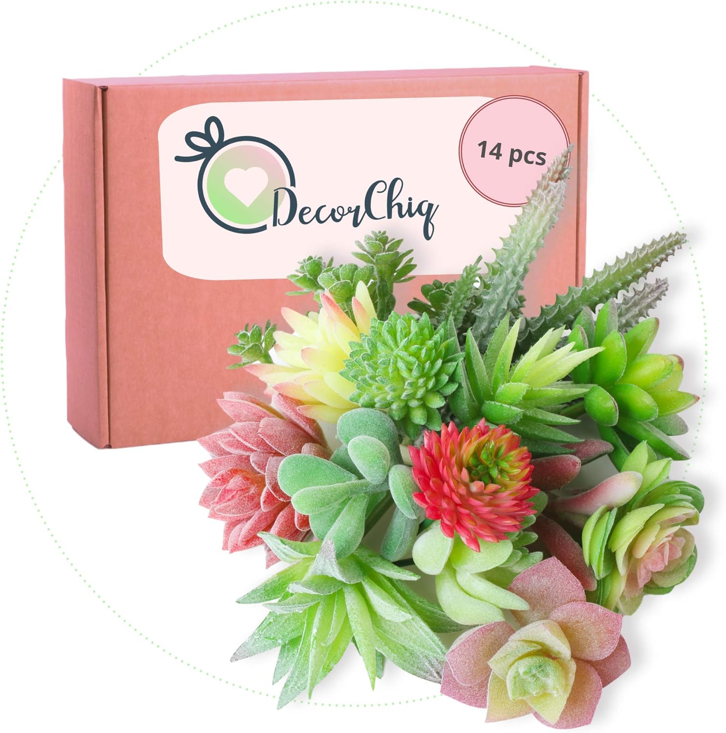 Artificial Succulent Plants 14 Unpotted Authentic Looking