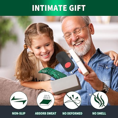 Miniatura 7 de Plantillas ortopédicas para zapatos para fascitis plantar, inserciones de soporte de arco alto QBK para dispersión de presión en el talón y alivio