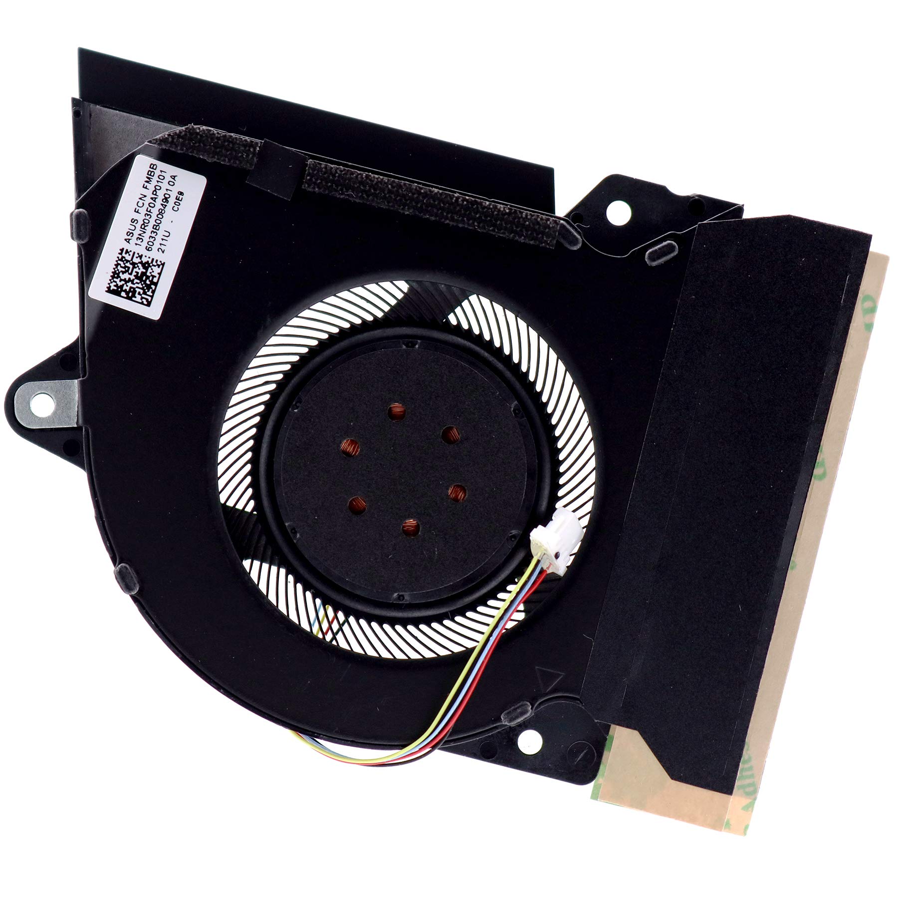 Nouveau Ventilateur De Reoidissement De Processeur Pour Ordinateur Portable D'origine Pour Asus Zephyrus G14 GA401QM R9 5900HS RTX 3060 FNNX 13NR05S0AP0201 FNNW 13NR05S0AP0101