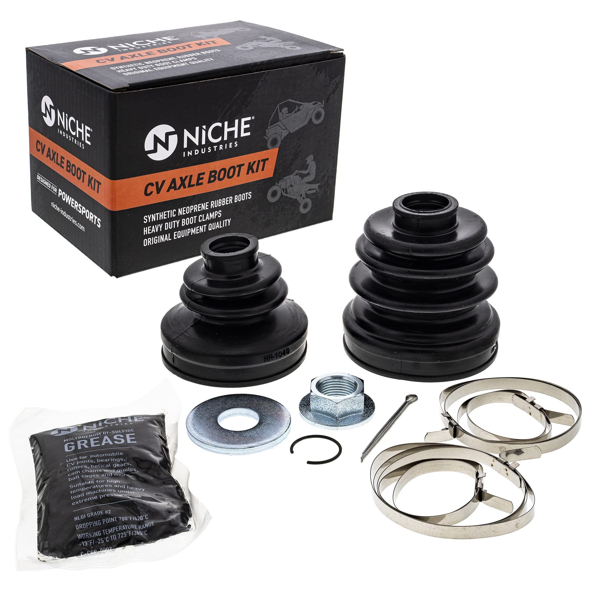 Amazon.com: NICHE Rear CV Axle Boot Kit For Kawasaki 49006-0085