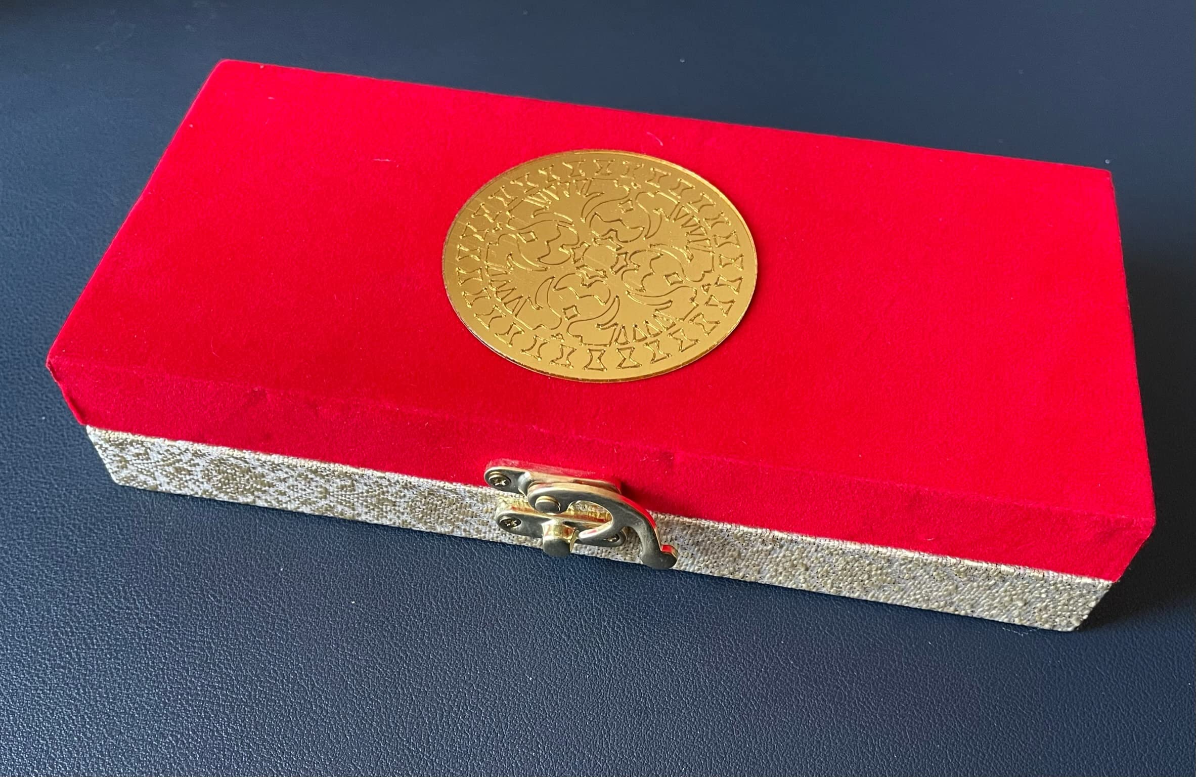 Wedding Fancy Shagun Cash Box, Designer Money Box,Gaddi Box Wedding and Engagement Cash Box, Gift Box (Red)-image-46