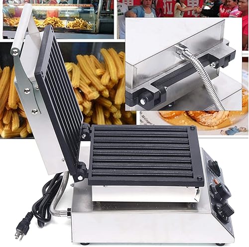 Miniatura 2 de Mini waflera belga para desayuno gofres belgas y de postre hace 8 a la vez platos antiadherentes diseño compacto acero inoxidable perfecto para