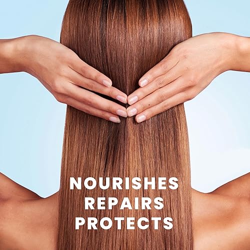 Miniatura 8 de Hussell - Suero para el cabello, sin enjuague con aceites de argán, macadamia y aguacate, vitaminas A, E, Pro B5, acondicionador para mujeres y